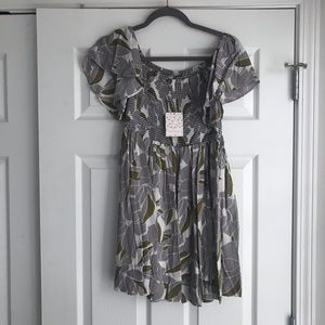 Free People Off the Shoulder Mini Dress
